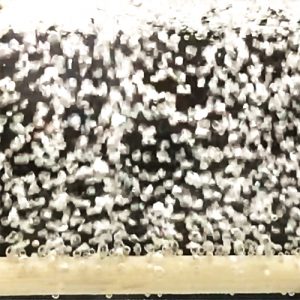 バブリングノズルによるミリバブル発生の様子
