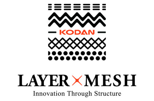 KODANの積層焼結金網「LAYER×MESH」の商標登録済ロゴマーク